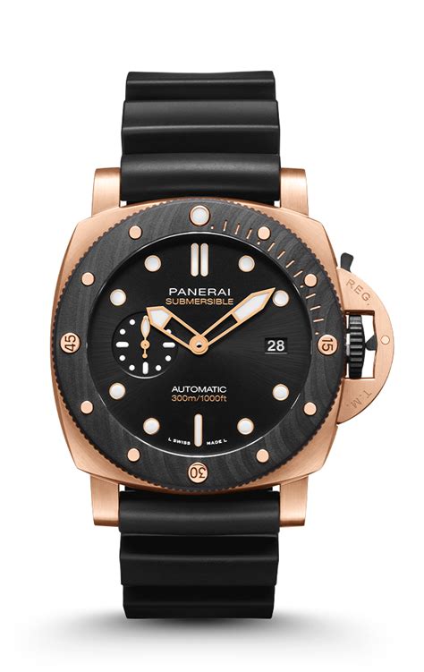 panerai submersible goldtech